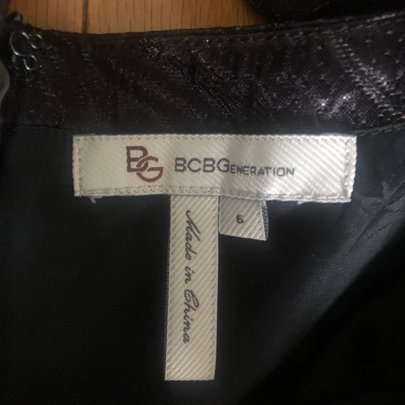 Black Sparkly BCBGeneration Dress - Picture 4 of 4